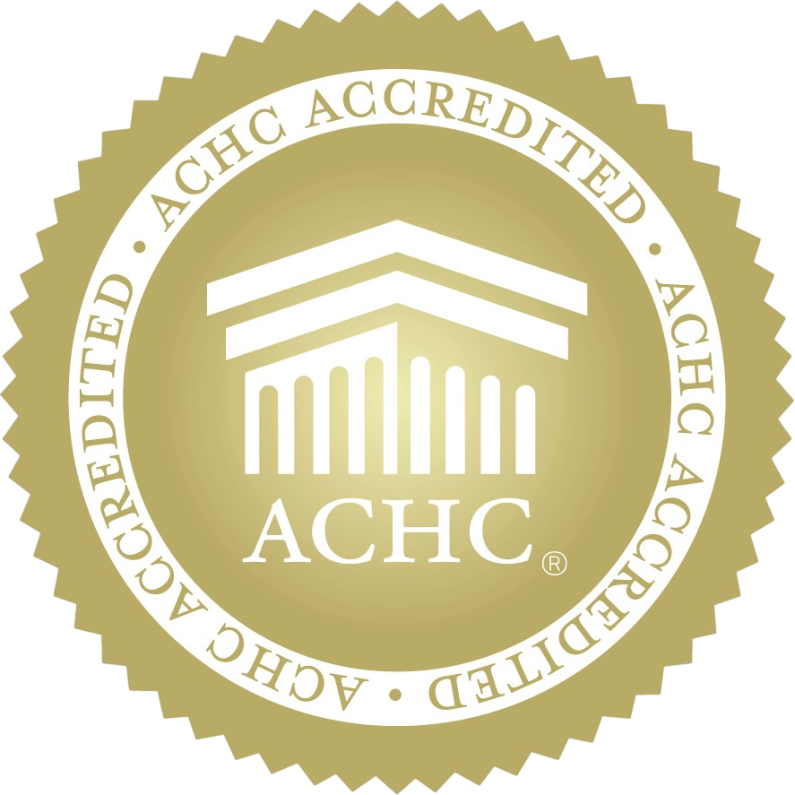 Accredited by Accreditation Commission for Health Care